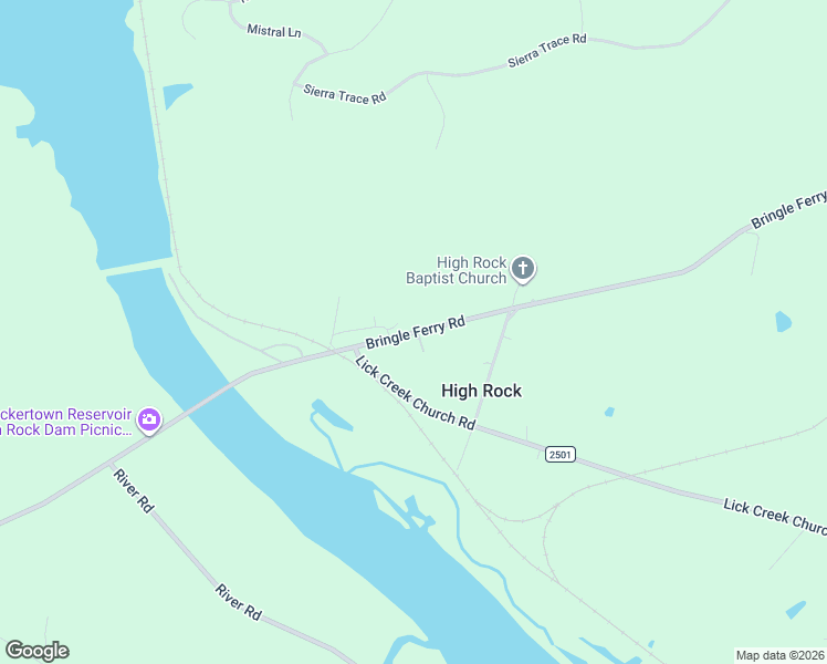 map of restaurants, bars, coffee shops, grocery stores, and more near 132 Village Road in Denton