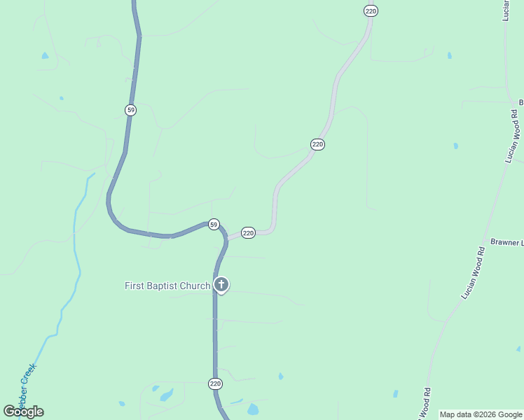 map of restaurants, bars, coffee shops, grocery stores, and more near 11011 Arkansas 220 in Cedarville