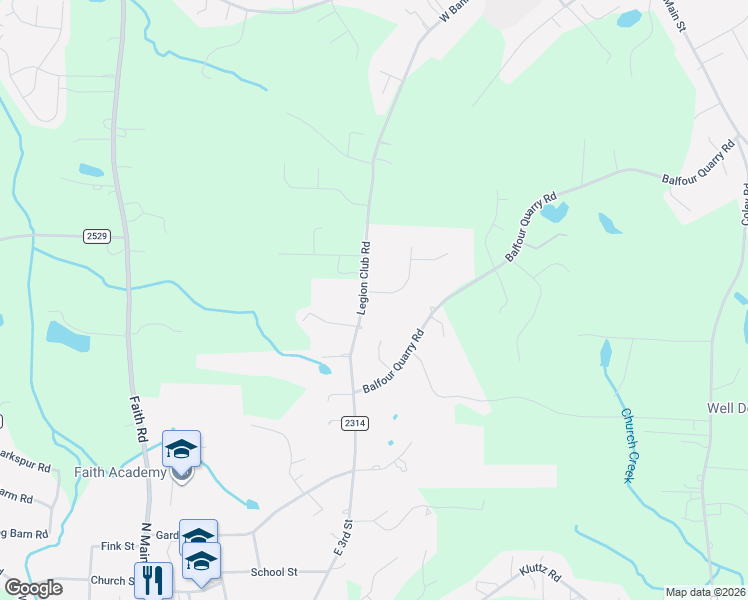 map of restaurants, bars, coffee shops, grocery stores, and more near 101 Devonshire Ln in Salisbury