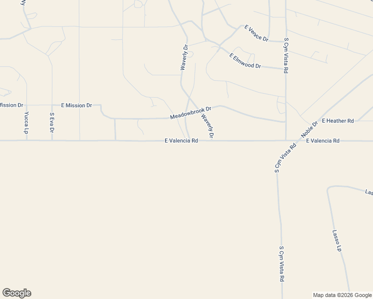 map of restaurants, bars, coffee shops, grocery stores, and more near 4178 South Santa Clara Road in Williams