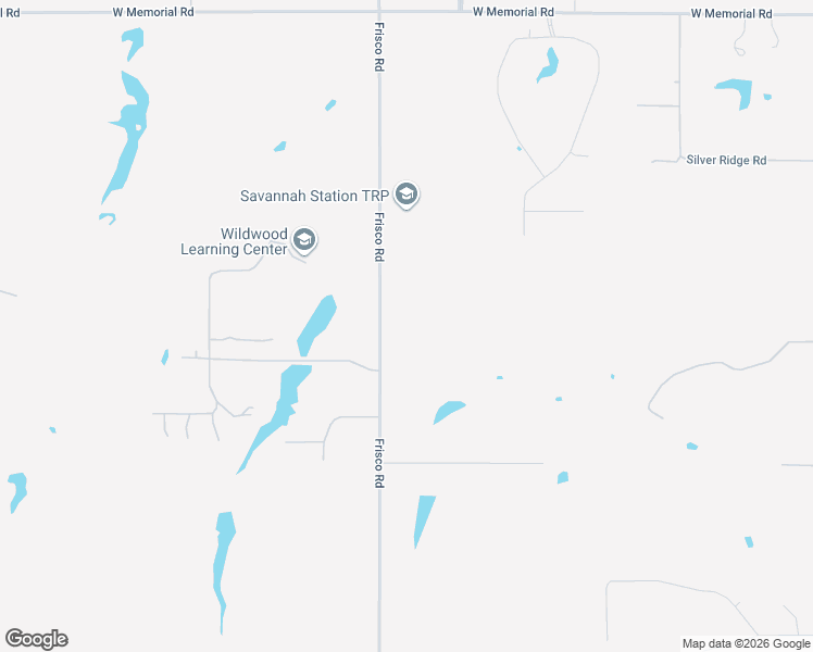 map of restaurants, bars, coffee shops, grocery stores, and more near 12709 Frisco Road in Yukon
