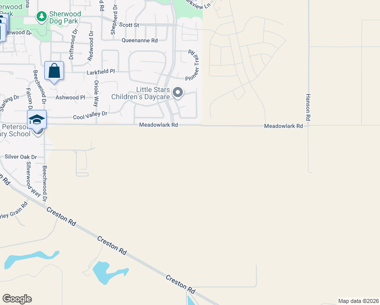 map of restaurants, bars, coffee shops, grocery stores, and more near 3482 Tancredi Lane in Paso Robles