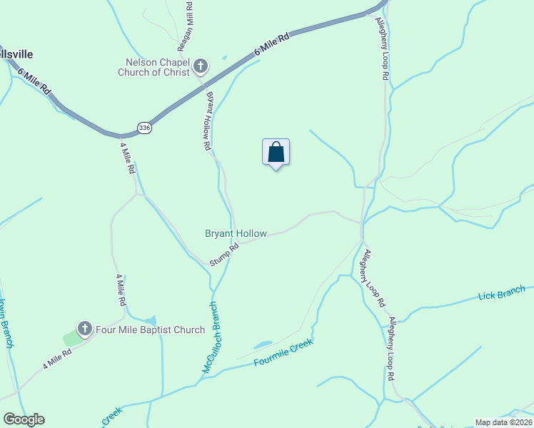 map of restaurants, bars, coffee shops, grocery stores, and more near 4913 Stump Road in Maryville