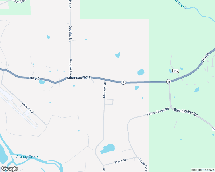 map of restaurants, bars, coffee shops, grocery stores, and more near 1526 Arkansas 16 East in Clinton