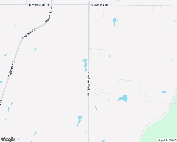 map of restaurants, bars, coffee shops, grocery stores, and more near 12412 North Indian Meridian in Jones