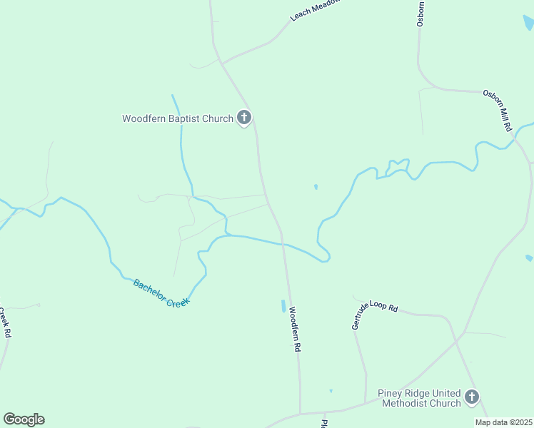 map of restaurants, bars, coffee shops, grocery stores, and more near 4580 Woodfern Road in Seagrove