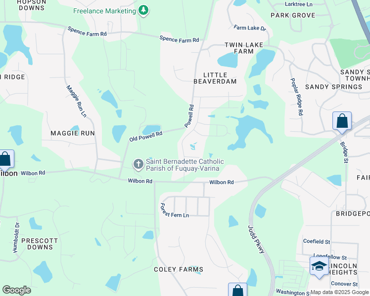 map of restaurants, bars, coffee shops, grocery stores, and more near 916 Briar Gate Drive in Holly Springs