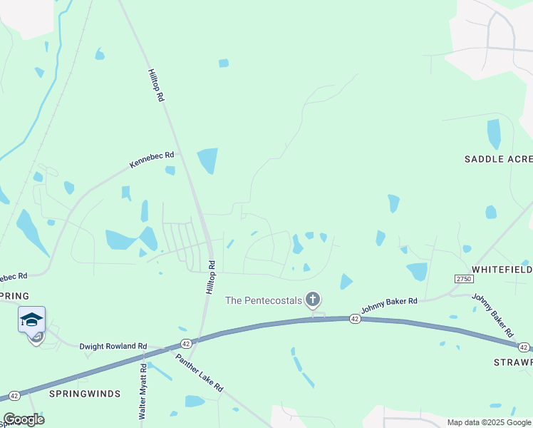 map of restaurants, bars, coffee shops, grocery stores, and more near 5237 Red Crimson Drive in Fuquay-Varina
