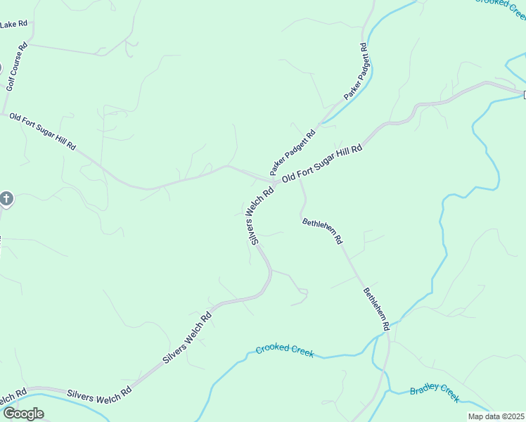 map of restaurants, bars, coffee shops, grocery stores, and more near 65 Silvers Welch Road in Old Fort