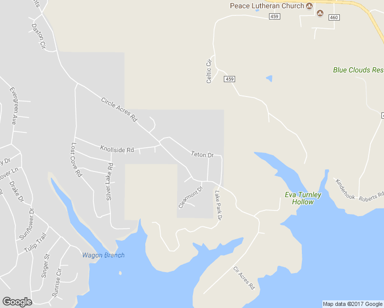 map of restaurants, bars, coffee shops, grocery stores, and more near Teton Drive in Shirley