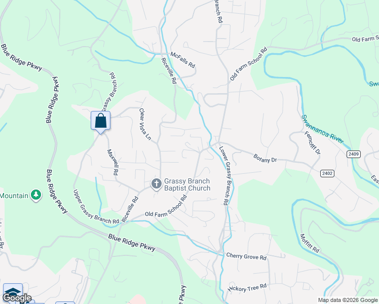 map of restaurants, bars, coffee shops, grocery stores, and more near 12 Jones Hillock Drive in Asheville