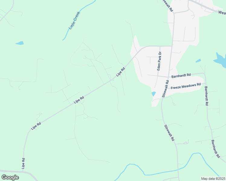 map of restaurants, bars, coffee shops, grocery stores, and more near 2655 Lipe Road in China Grove