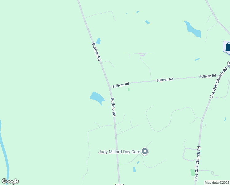 map of restaurants, bars, coffee shops, grocery stores, and more near 7744 Buffalo Road in Selma
