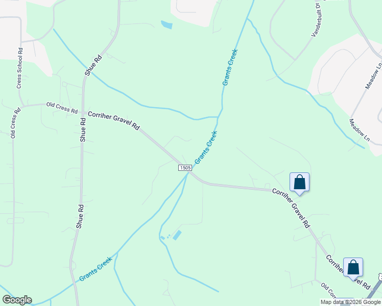 map of restaurants, bars, coffee shops, grocery stores, and more near 1150 Corriher Gravel Road in China Grove