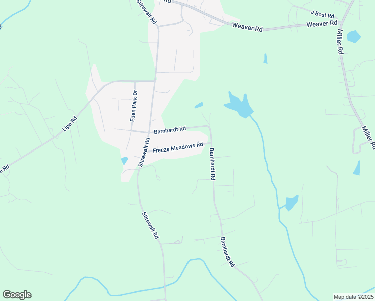 map of restaurants, bars, coffee shops, grocery stores, and more near 111 Freeze Meadows Road in China Grove