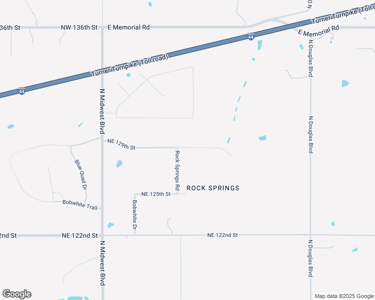 map of restaurants, bars, coffee shops, grocery stores, and more near 17310 Rock Springs Road in Jones