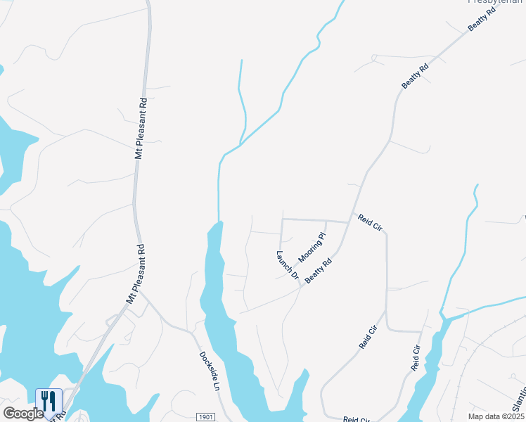 map of restaurants, bars, coffee shops, grocery stores, and more near 3305 Shore Launch Drive in Sherrills Ford
