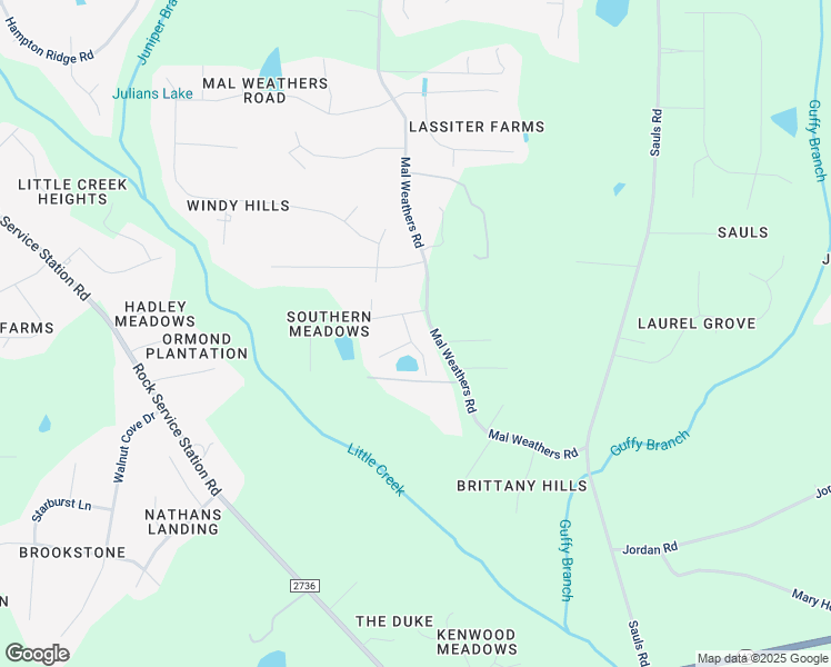 map of restaurants, bars, coffee shops, grocery stores, and more near 6305 Southern Charm Lane in Raleigh