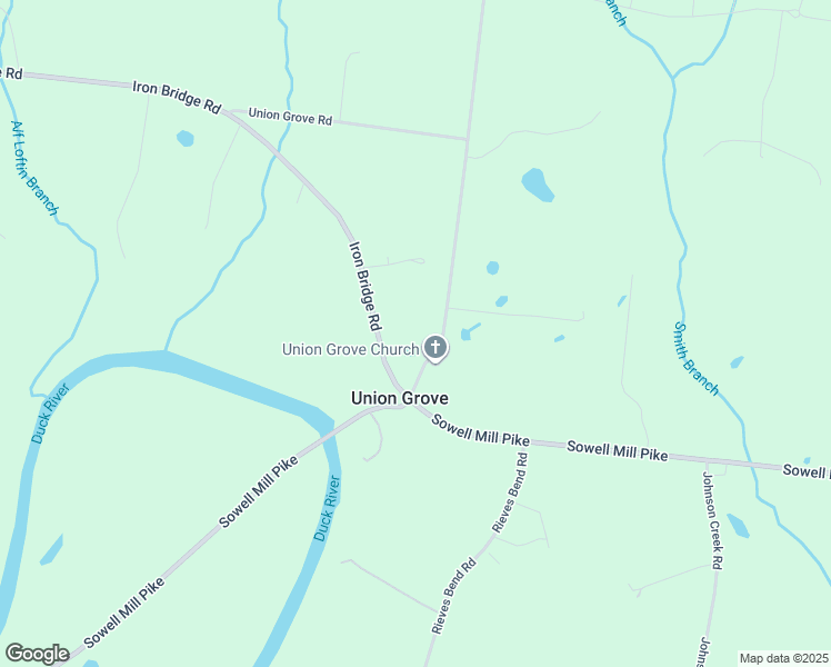 map of restaurants, bars, coffee shops, grocery stores, and more near 1557 Iron Bridge Road in Columbia