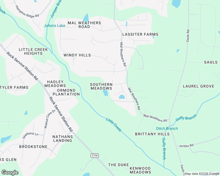 map of restaurants, bars, coffee shops, grocery stores, and more near 1117 Southern Meadows Dr in Raleigh