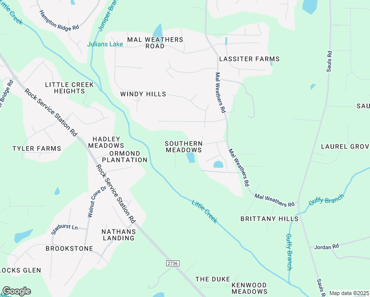 map of restaurants, bars, coffee shops, grocery stores, and more near 1125 Southern Meadows Drive in Raleigh