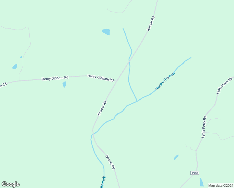 map of restaurants, bars, coffee shops, grocery stores, and more near 1945 Rosser Road in Bear Creek
