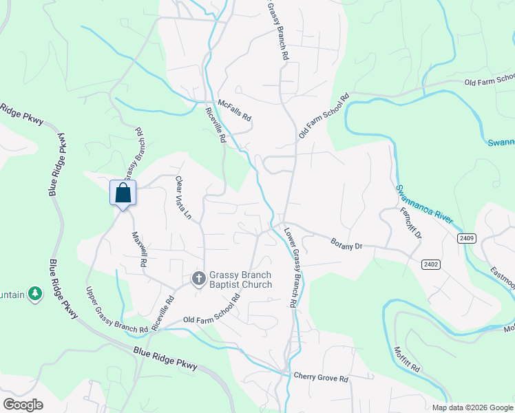 map of restaurants, bars, coffee shops, grocery stores, and more near 248 Old Farm School Road in Asheville