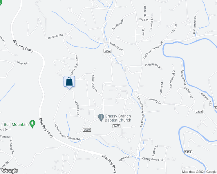 map of restaurants, bars, coffee shops, grocery stores, and more near 11 Ridgeland Lane in Asheville