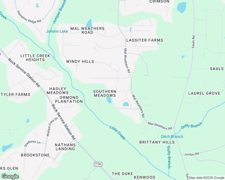 map of restaurants, bars, coffee shops, grocery stores, and more near 1117 Southern Meadows Drive in Raleigh