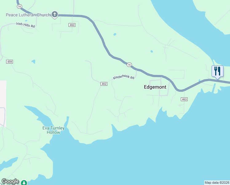 map of restaurants, bars, coffee shops, grocery stores, and more near Edgewater Drive in Edgemont