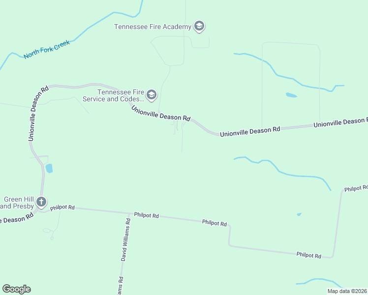 map of restaurants, bars, coffee shops, grocery stores, and more near 2194 Unionville Deason Road in Bell Buckle