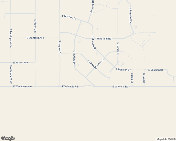 map of restaurants, bars, coffee shops, grocery stores, and more near 2318 East Mesa Road in Williams