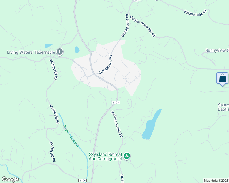 map of restaurants, bars, coffee shops, grocery stores, and more near 2135 Bat Cave Road in Old Fort