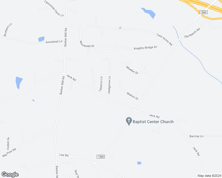 map of restaurants, bars, coffee shops, grocery stores, and more near 134 Hedgerow Lane in Clayton