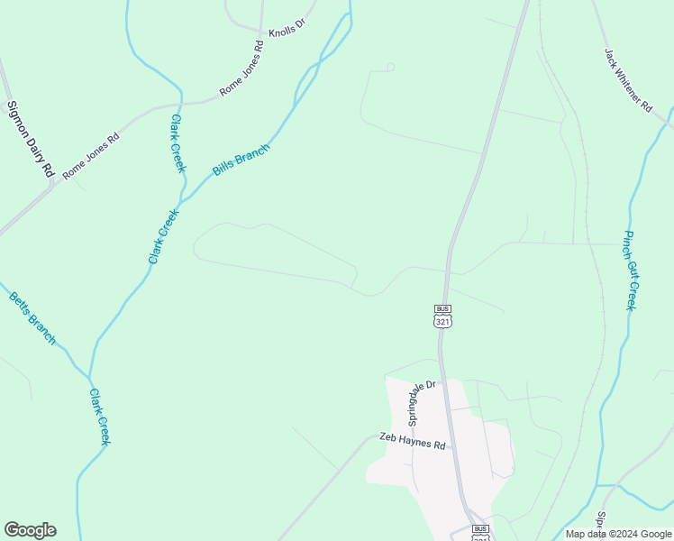 map of restaurants, bars, coffee shops, grocery stores, and more near 1572 Clarks Creek Circle in Newton