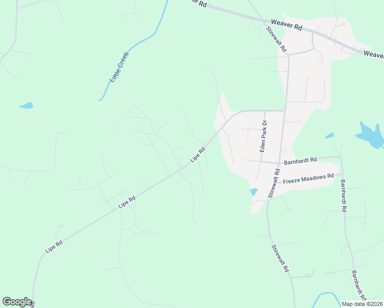 map of restaurants, bars, coffee shops, grocery stores, and more near 2570 Lipe Road in China Grove