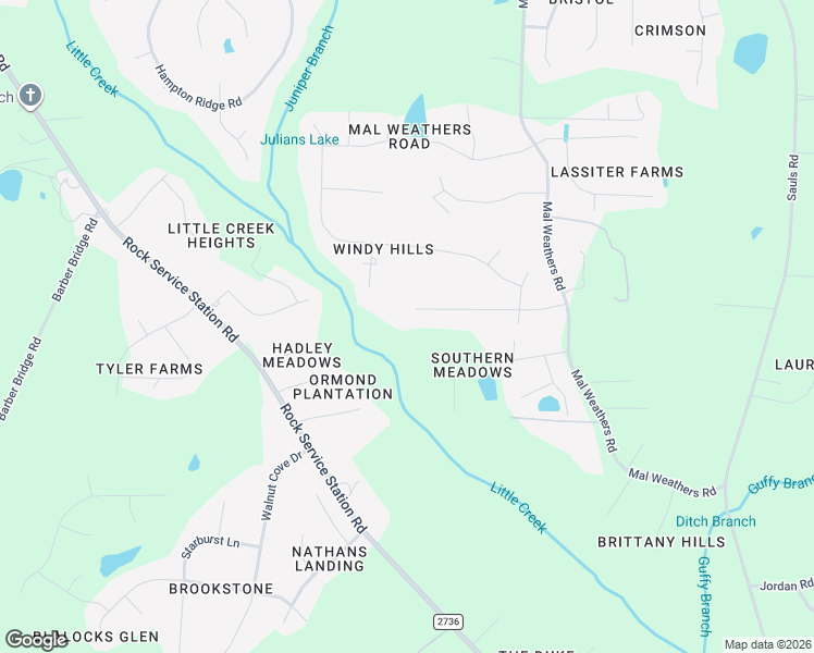 map of restaurants, bars, coffee shops, grocery stores, and more near 1149 Taos Trail in Raleigh