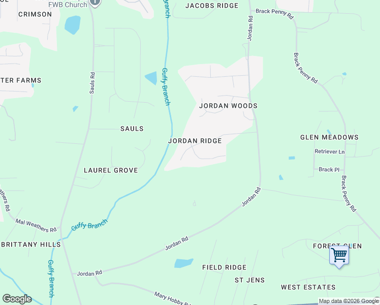 map of restaurants, bars, coffee shops, grocery stores, and more near 524 Jordan Ridge Lane in Raleigh