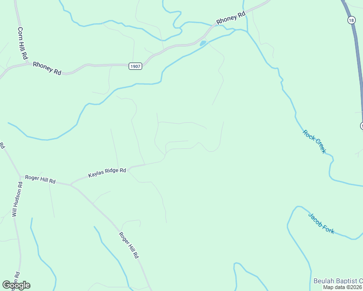 map of restaurants, bars, coffee shops, grocery stores, and more near 106 Hunters Ridge Road in Vale