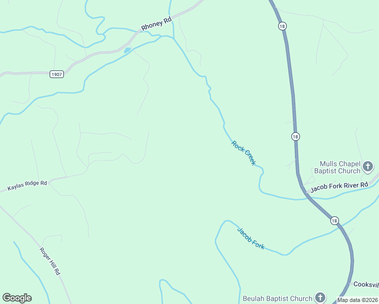 map of restaurants, bars, coffee shops, grocery stores, and more near 1449 Jersey Lane in Connelly Springs