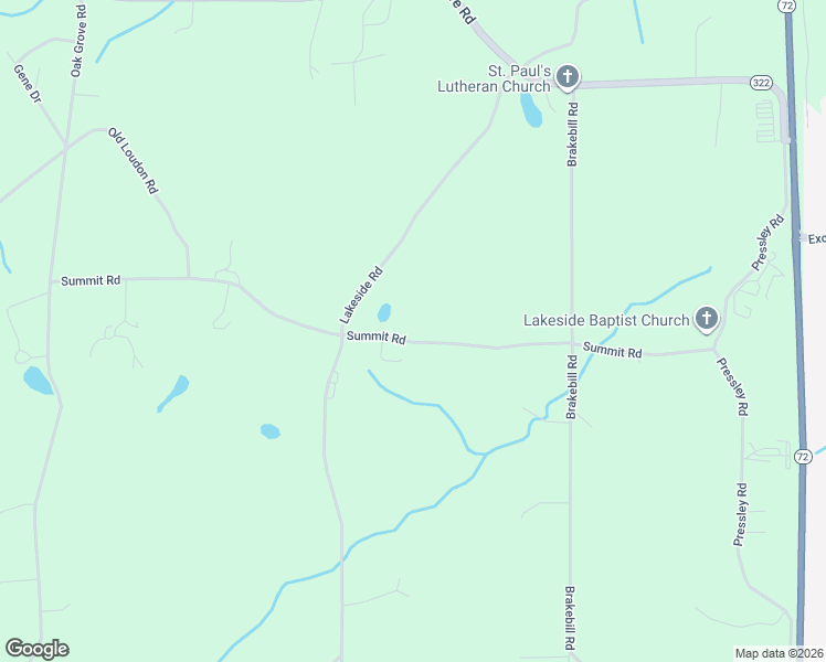 map of restaurants, bars, coffee shops, grocery stores, and more near 349 Summitt Road in Vonore