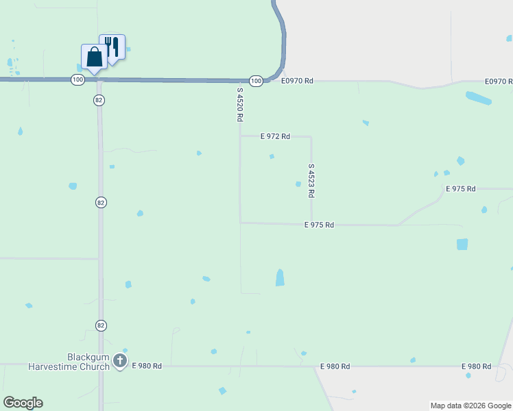 map of restaurants, bars, coffee shops, grocery stores, and more near 924-2 Hc 68 in Vian