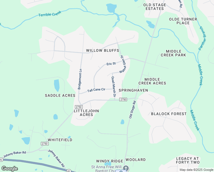 map of restaurants, bars, coffee shops, grocery stores, and more near 1610 Tall Cane Circle in Wake County
