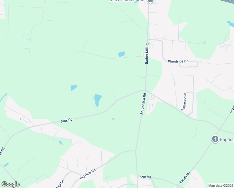 map of restaurants, bars, coffee shops, grocery stores, and more near 2718 Jack Road in Clayton