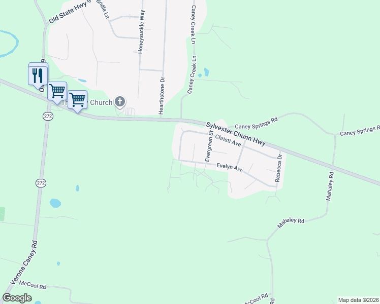 map of restaurants, bars, coffee shops, grocery stores, and more near 1706 Horton Cove in Chapel Hill