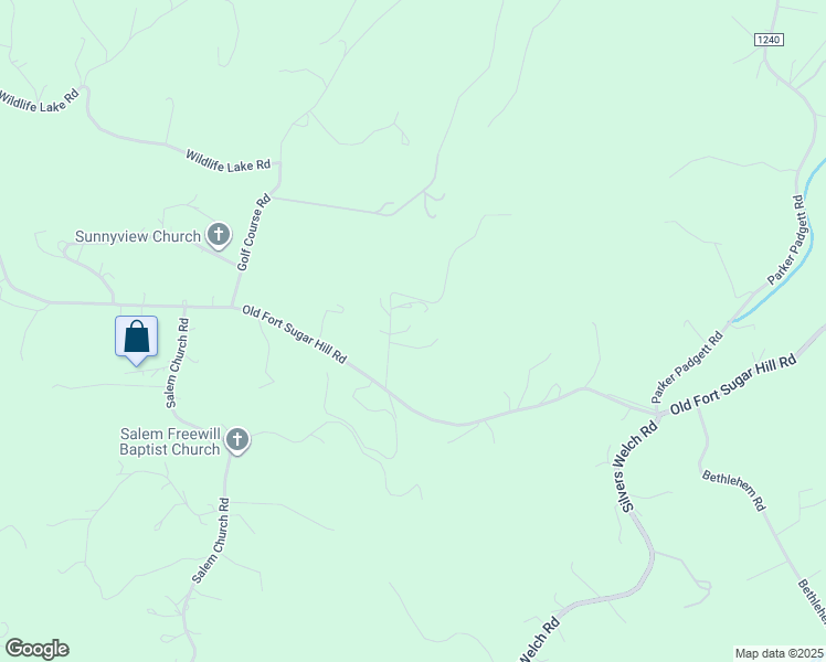 map of restaurants, bars, coffee shops, grocery stores, and more near 40 Ophard Hensley Drive in Old Fort