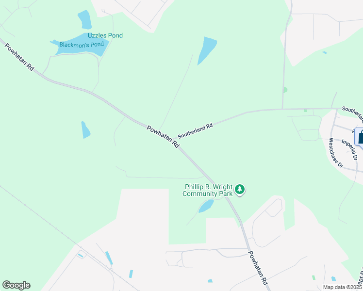 map of restaurants, bars, coffee shops, grocery stores, and more near 1280 Powhatan Road in Clayton