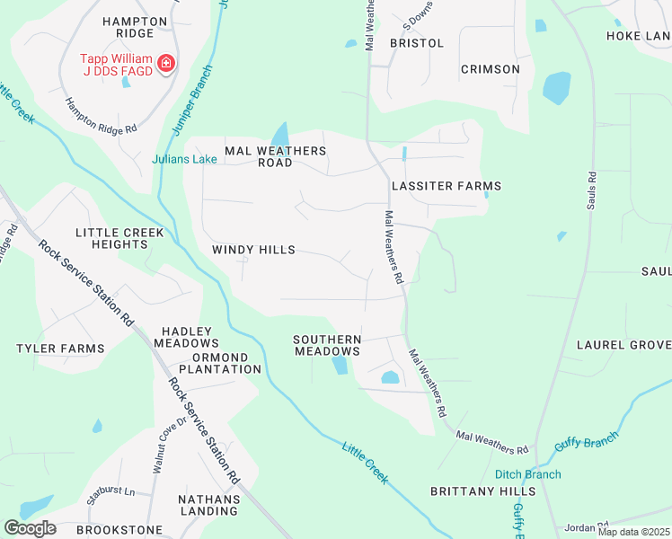 map of restaurants, bars, coffee shops, grocery stores, and more near 1113 Yakimas Road in Raleigh