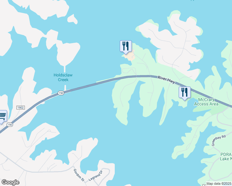 map of restaurants, bars, coffee shops, grocery stores, and more near 148 Mariner Pointe Lane in Mooresville