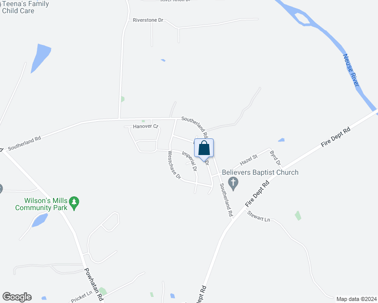 map of restaurants, bars, coffee shops, grocery stores, and more near 96 Imperial Drive in Clayton